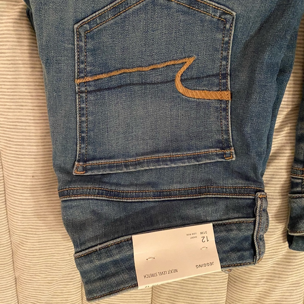 Ae high rise jeggings 12s